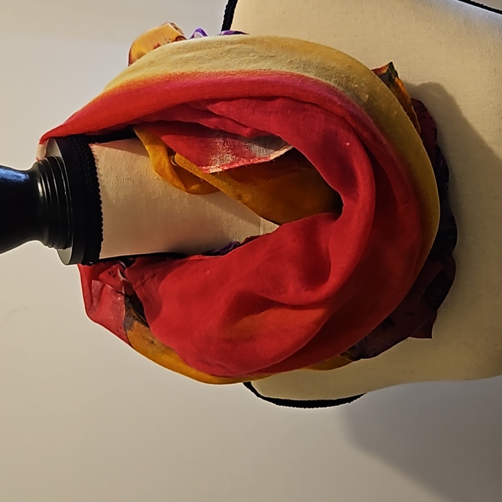 Multi Color Infinity Scarf - Picture 3 of 6